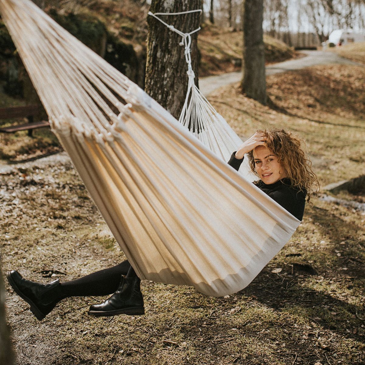 Hängematte Comfort Natur Beispiel